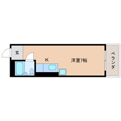 静岡駅 徒歩12分 4階の物件間取画像